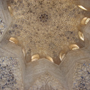 Muqarnas in Alhambra.